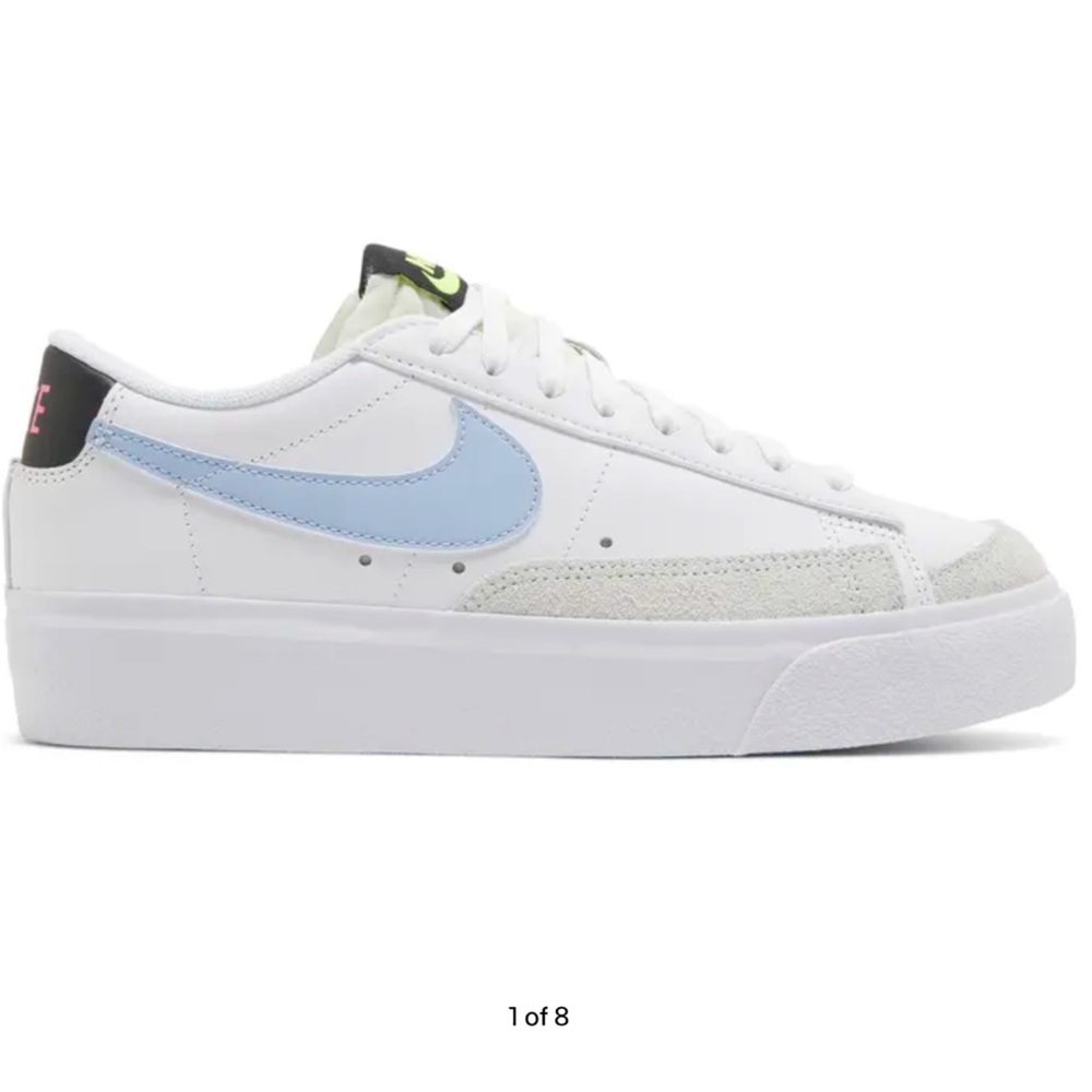 Nike low platform blazer